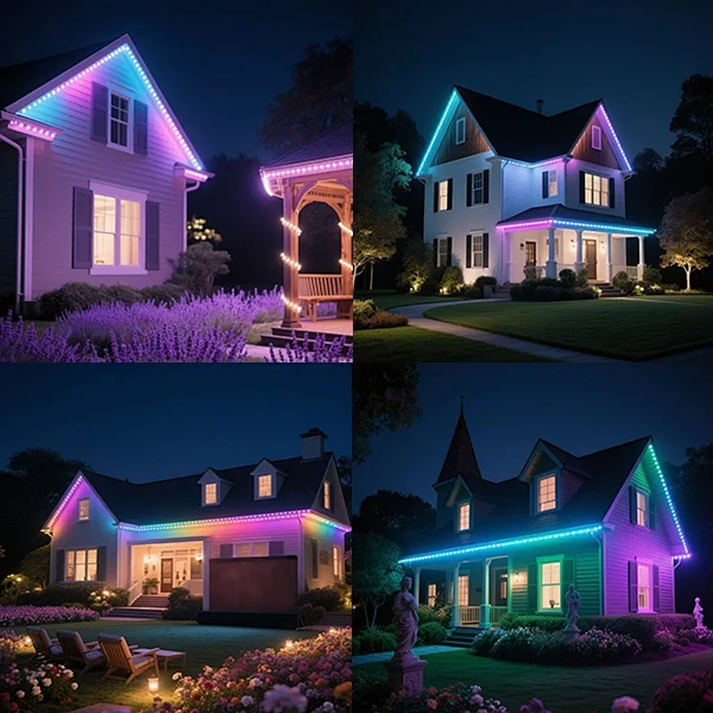 DC24V Intelligent Outdoor Waterproof RGB LED Module Light